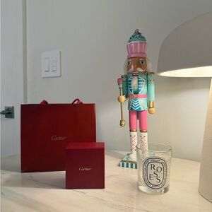 Cartier Red Box and Bag Set